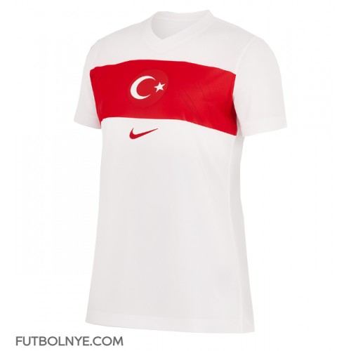 Camiseta Turkey Primera Equipación para mujer Eurocopa 2024 manga corta